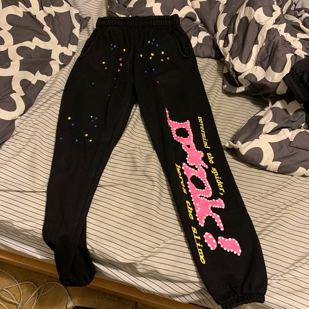 Small Sp5der pants send all offers or trades